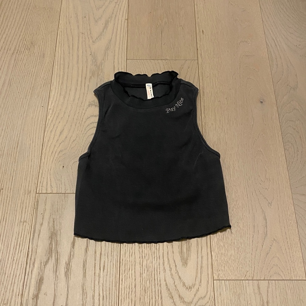 Free people crop top “Play Nice”